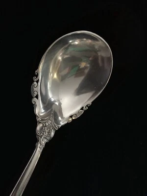 Wallace Sterling Silver Flatware, Grand Baroque, Sugar Spoon, 6 1/4 inches - Image 1 of 4