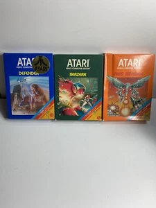 YARS' REVENGE/DEFENDER/BERZERK - Atari GAME LOT- New and Sealed - Picture 1 of 5