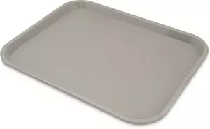 Cafe Plastic Fast Food Tray, 14" X 18", Gray - Picture 1 of 12