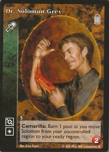 Dr. Solomon Grey x1 Caitiff Keepers of Tradition Reprint 2 KoT R2 VTES Jyhad - Picture 1 of 1