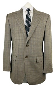 Ralph Lauren Mens 40R Brown Canada Wool Blazer Sport Coat Suit Jacket