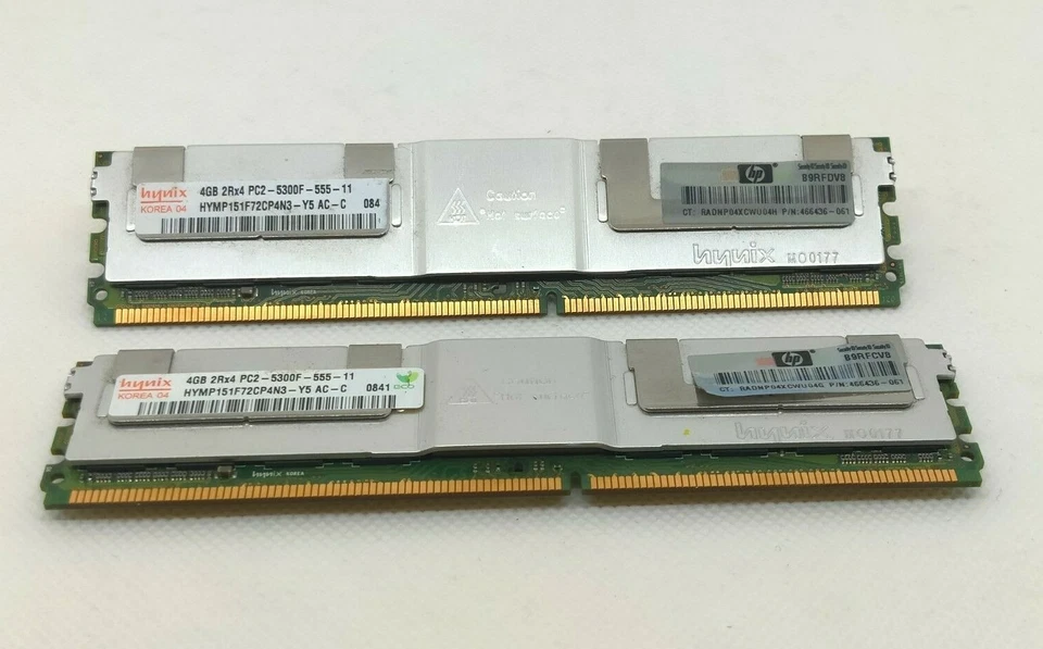 Hynix - HYMP151F72CP4N3-Y5 4GB PC2-5300F DDR2-667Mhz. - Immagine 1 di 1