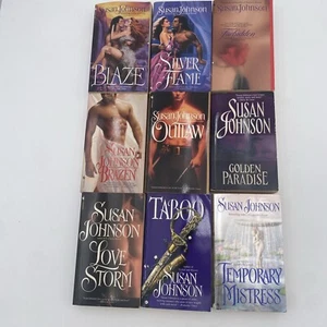 9 Susan Johnson Bodice Rippers PB Books Sexy Historical Romances - Bild 1 von 23