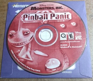 Monsters, Inc. Pinball Paint (2001, CD-ROM, PC, Mac) Rated E, Disney/Pixar - Bild 1 von 1
