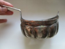 Rare kvosh haute-époque 17éme Russie Scandinavie cuivre argenté