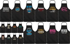 Schürze Jahrgang 1955 - 70 Geburtstag Schürze - Kochschürze 70 Jahre Geschenk - Bild 1 von 19