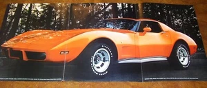 Corvette 1976 folleto de ventas 1976 76 original 350 4 barriles V8 (L82) - Imagen 1 de 2