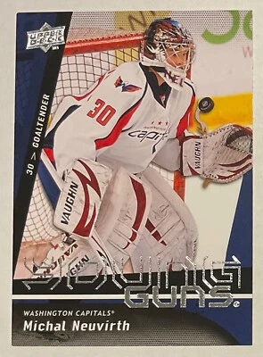 2009-10 MICHAL NEUVIRTH UPPER DECK 1 YOUNG GUNS ROOKIE CARD #235 CAPITALS - Image 1 of 2