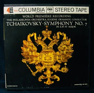 TCHAIKOVSKY~Symphony No. 7~Reel To Reel Tape~COLUMBIA #MQ 472~4 Track-7 1/2 IPS - Imagen 1 de 3
