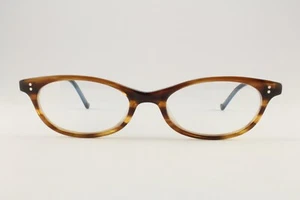 Rare Authentic Morgenthal Frederics Nicole 125 49mm Brown Blue Glasses Japan - Picture 1 of 5
