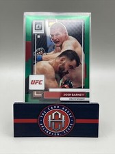 2023 Donruss Optic UFC Josh Barnett Green /5 Heavyweight AC