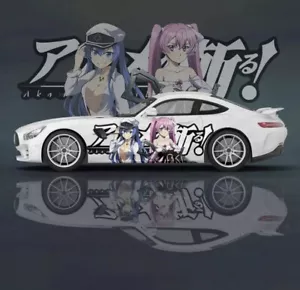 Itasha Custom Car Decals; Anime Inspired Car Decals; Itasha Side Decal,Both Side - Bild 1 von 1