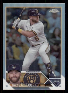 2023 Topps Chrome Update Refractors #USC53 Owen Miller - Picture 1 of 2