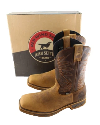 IRISH SETTER Marshall Size 14 D Waterproof Soft Toe Men's Work Boots RETAIL $229 - Image 1 of 4