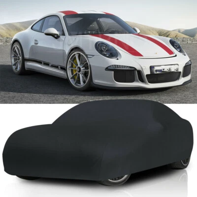 Cubierta completa de coche para Audi R8 exterior interior satinado elástico impermeable protector UV Foto 1 de 4