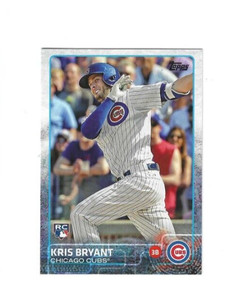 2015 Topps Kris Bryant Swinging Variation SP Rookie RC #616 Rockies Cubs