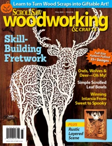 SCROLL SAW WOODWORKING & CRAFT ISS.96 FALL 2024 | OWLS, WOLVES & DEER - Picture 1 of 1