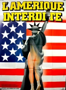 L'AMERIQUE INTERDITE Romano Vanderbes 1977 FRENCH POSTER 47x63 - Picture 1 of 1