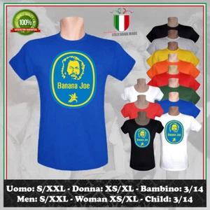T-SHIRT BANANA JOE BUD SPENCER ISPIRATA FILM ITALIAN ICON TV UOMO DONNA BAMBINO - Picture 1 of 2