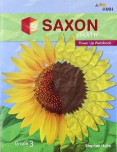 3rd Grade 3 Saxon Math Power Up Workbook Student 2018 Edition - Picture 1 of 1