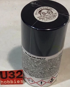 Tamiya 85053 TS-53 Spray Peinture Bleu Métallisé Foncé Pour Modélisme 100ML - Photo 1 sur 1