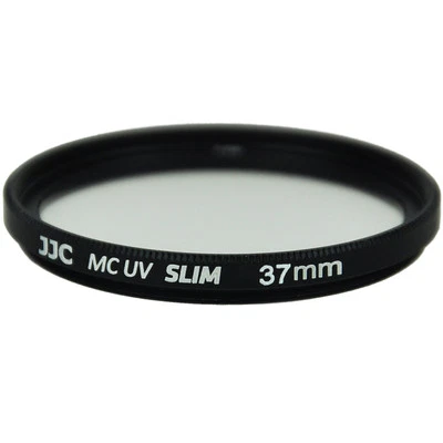 JJC 37mm Ultra-Thin 9H HD UV Filter, Aluminum Frame Thread,Camera Lens Protector - Image 1 of 4