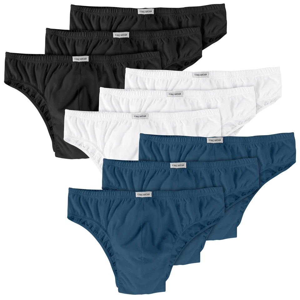 Ceceba Übergrößen Slip 3er-Pack 5 6 7 8 9 10 12 14 16 18 NEU - Bild 1 von 1