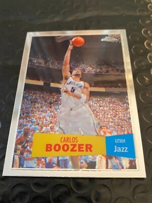 07-08 Topps Chrome '57-58 Variation Carlos Boozer - Image 1 of 2