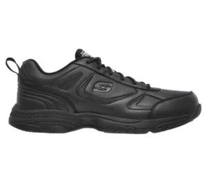 Skechers de trabajo para hombre + espuma viscoelástica resistente al aceite punta suave DIGHTON SR 77111 - Imagen 1 de 4