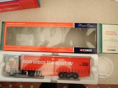 Corgi 1:50 CC12408 Volvo FH12 Curtainside De Boer (Doorenbos Trans) Undisplayed - Image 1 of 4