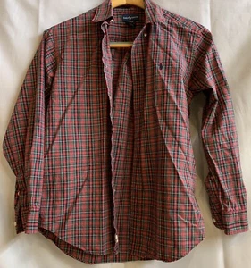 Ralph Lauren kariertes Langarmhemd mit Knopfleiste - Bild 1 von 8