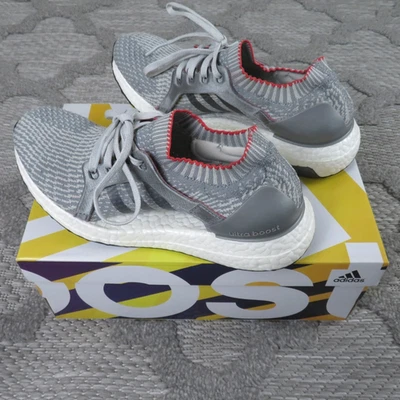 Adidas UltraBoost X BB3434 Feminino Tamanho 7.5 Cinza Primeknit Performance Academia de Estrada - Imagem 1 de 4
