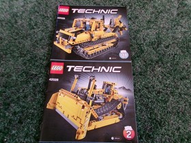 LEGO Technic 42028 Instruction manuals Bulldozer Book 1 & 2