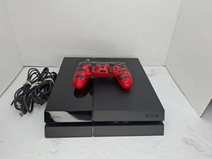 Consola de juegos Sony PlayStation 4 500 GB con controlador - negra (CUH-1001A) - Imagen 1 de 15