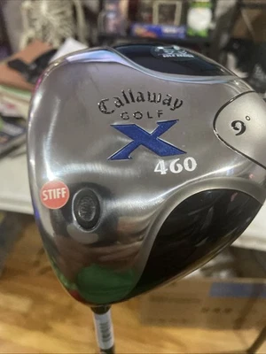 New Callaway X 460 Driver 9 Degree Fujikura Graphite Stiff  LH 65g + Head Cover - Image 1 of 4