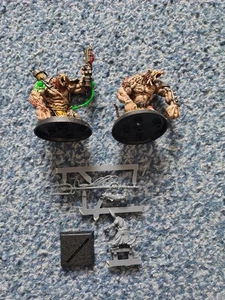 SKAVEN RAT OGRE MASTER MOULDER x3 WARHAMMER WFB MINIS 8TH ISLAND OF BLOOD VG GW - Picture 1 of 4