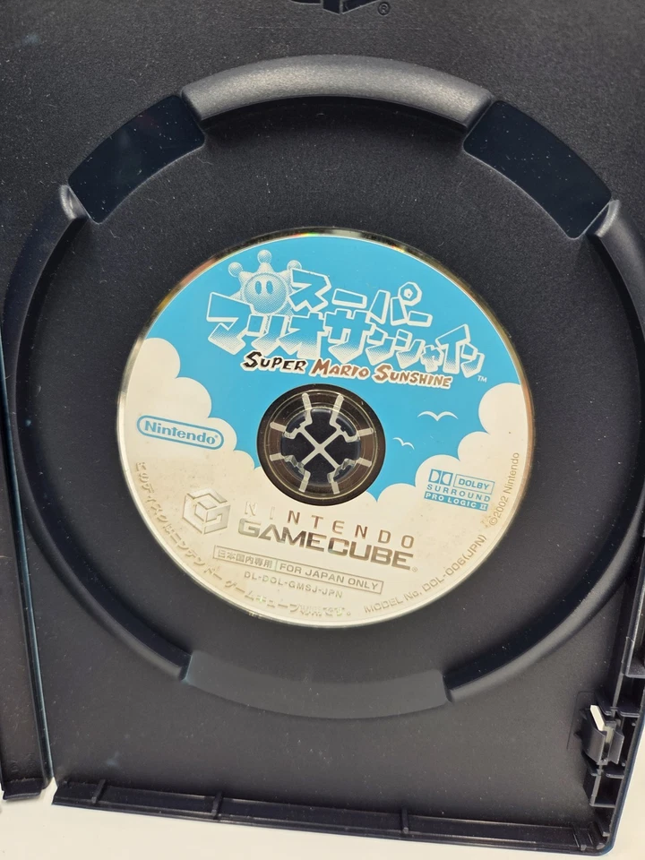 Solo disco de bloqueo de región japonesa Super Mario Sunshine Nintendo Gamecube Foto 1 de 1