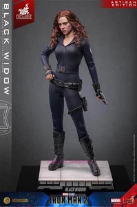 Hot Toys 1/6 Mms757 Iron Man 2 Black Widow Artisan Edition (Special Edition) - Picture 1 of 9