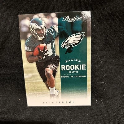 2012 Playoff Prestige - Rookie Bryce Brown #258 Extra Points Blue /999 (RC) - Image 1 of 2