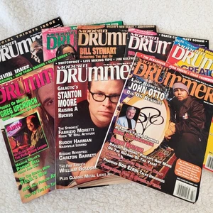 Lot Of 8 Modern Drummer Year 2004 Magazines / Mar-Oct - Notes - Imagen 1 de 17