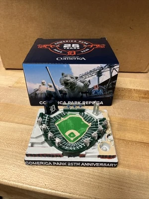 Detroit Tigers Comerica Park Stadium Replica SGA 07/12/25. 25 Years. Box 245 - Image 1 of 4