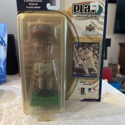 Bobblehead 2001 Upper Deck Sammy Sosa edición MLB Chicago Cubs Play Makers  Foto 1 de 4