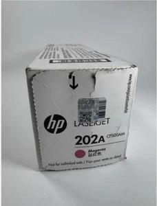 Original HP 202A Magenta CF5000AM Laserjet Toner NEU VERSIEGELT SCHNELLER VERSAND - Bild 1 von 4
