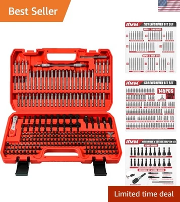 232-Piece  Chrome Vanadium Screwdriver Bit Set for Ultimate Precision - Image 1 of 4