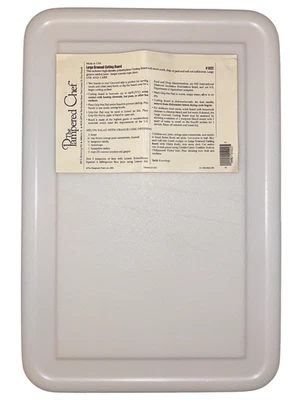 Pampered Chef HDPE Grooved Cutting Board #1022 Made In USA 18 X 12 - Image 1 of 4