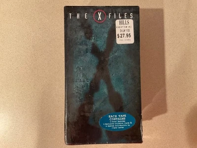 The X-Files 3 Tape Box Set Volume 4 (VHS, 1997) Sealed w/Watermark - Image 1 of 4