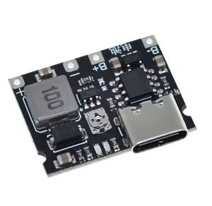 TP4056 3,7V 4,2V 1A Type-C USB 18650 Lademodul für LiPo, Batterie, Akku - Bild 1 von 2