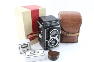 Rolleiflex Standard 6x6 Twin Lens Film Camera Set Working w/ Accessories & Box - Picture 1 of 6
