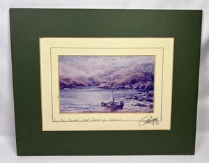 Philip Gray mattierter handsignierter Druck von den Küsten Westküste Irlands 10"x 8" - Bild 1 von 21