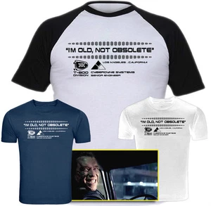 T-Shirt Terminator Genisys I'm Old Not Obsolete inspiriert Siebdruck - Bild 1 von 10